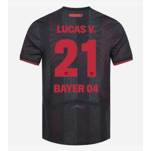 Bayer Leverkusen Lucas Vazquez #21 Jalkapallovaatteet Kotipaita 2025-26 Lyhythihainen